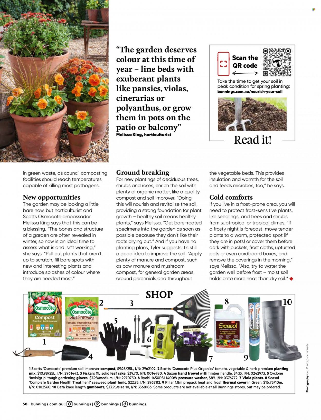 Bunnings Warehouse mailer  - 01.05.2023 - 30.06.2023. Page 50.