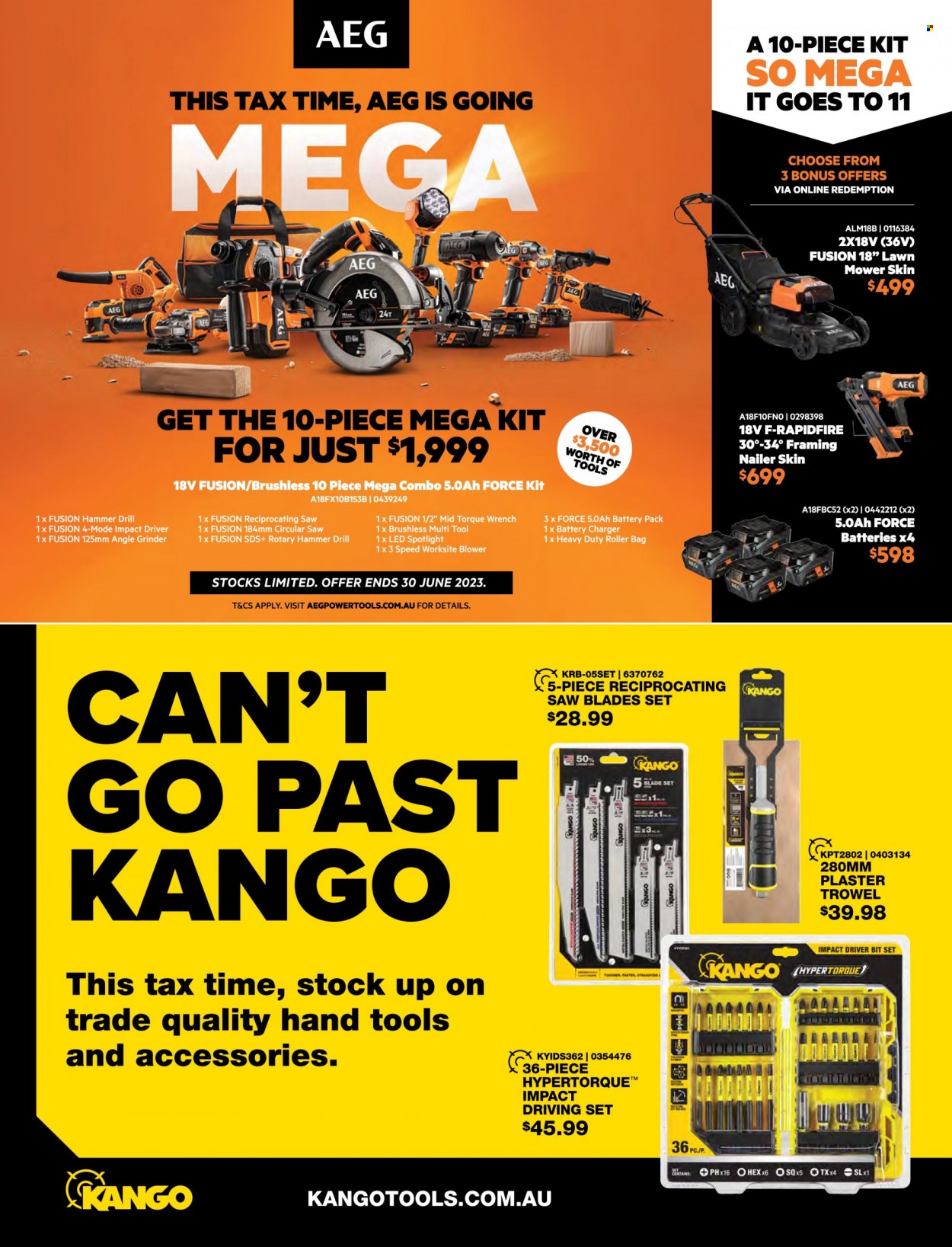 Bunnings Warehouse mailer  - 01.05.2023 - 30.06.2023. Page 113.