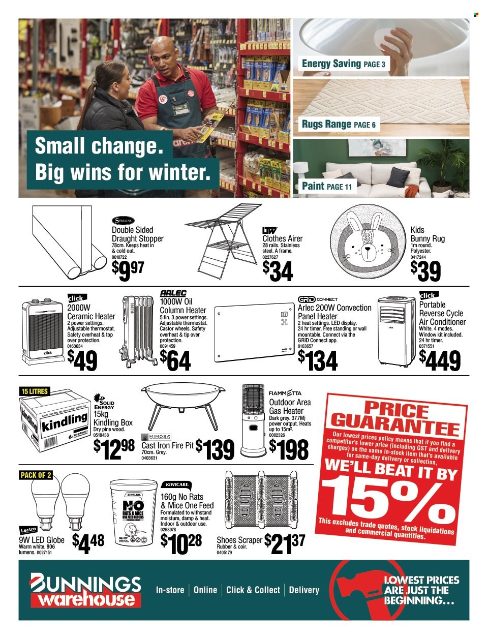 Bunnings Warehouse mailer  - 26.05.2023 - 11.06.2023. Page 1.