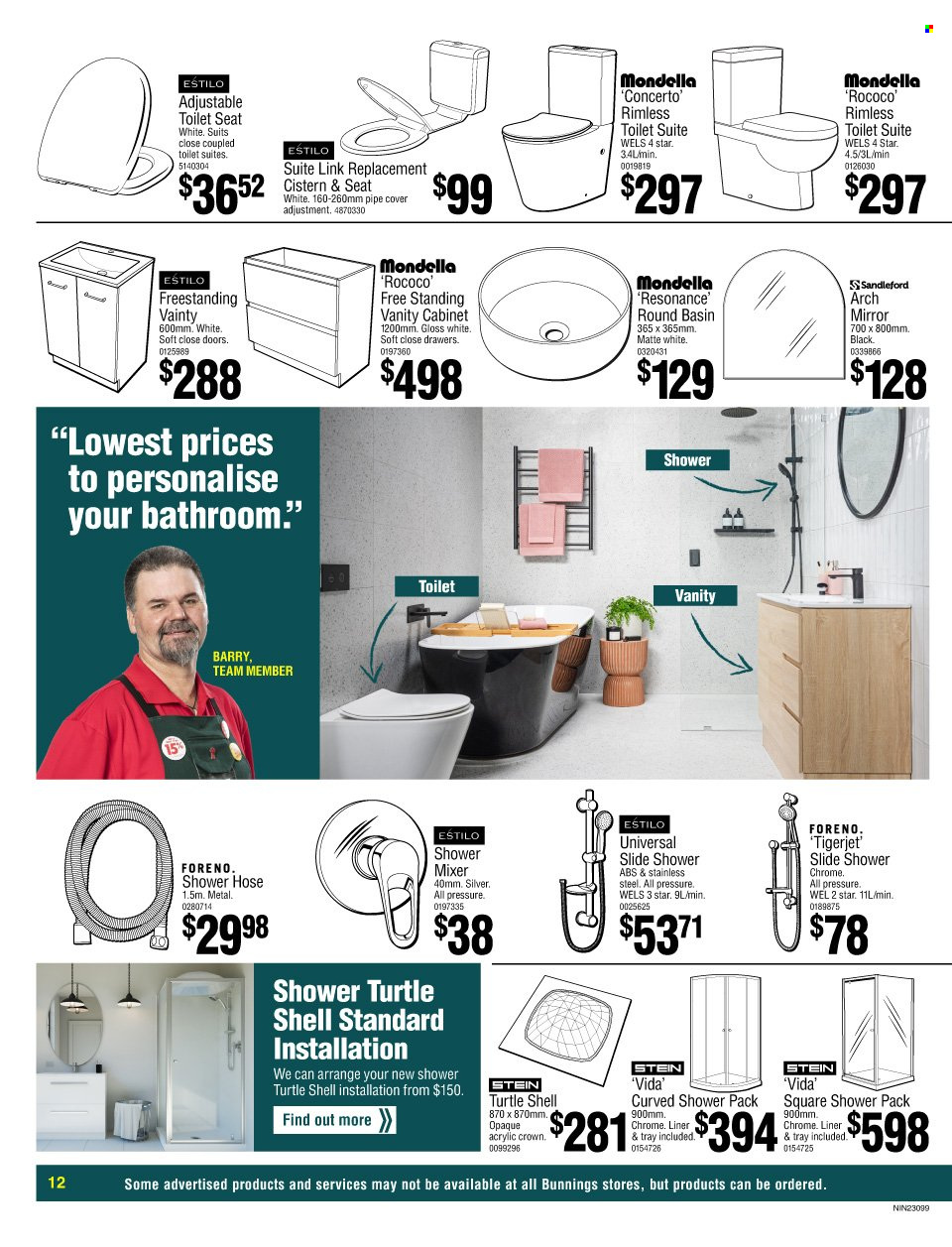 Bunnings Warehouse mailer  - 26.05.2023 - 11.06.2023. Page 12.