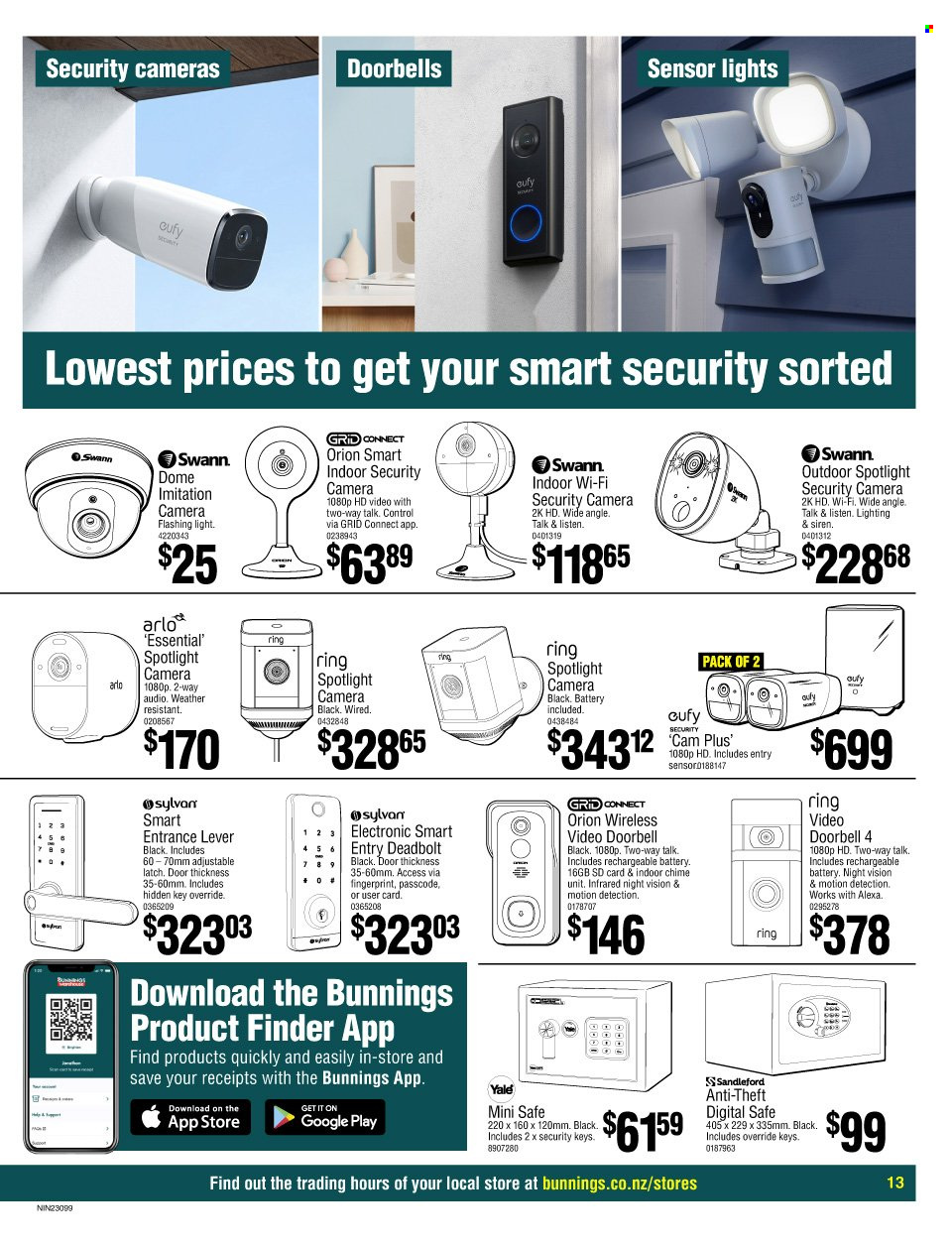 Bunnings Warehouse mailer  - 26.05.2023 - 11.06.2023. Page 13.