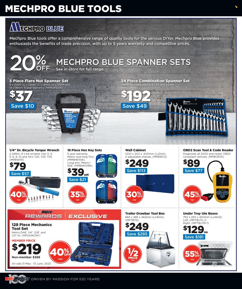 Repco mailer  - 31.05.2023 - 13.06.2023. Page 4.