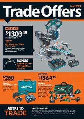 Mitre 10 - Trade Offers - June 2023
