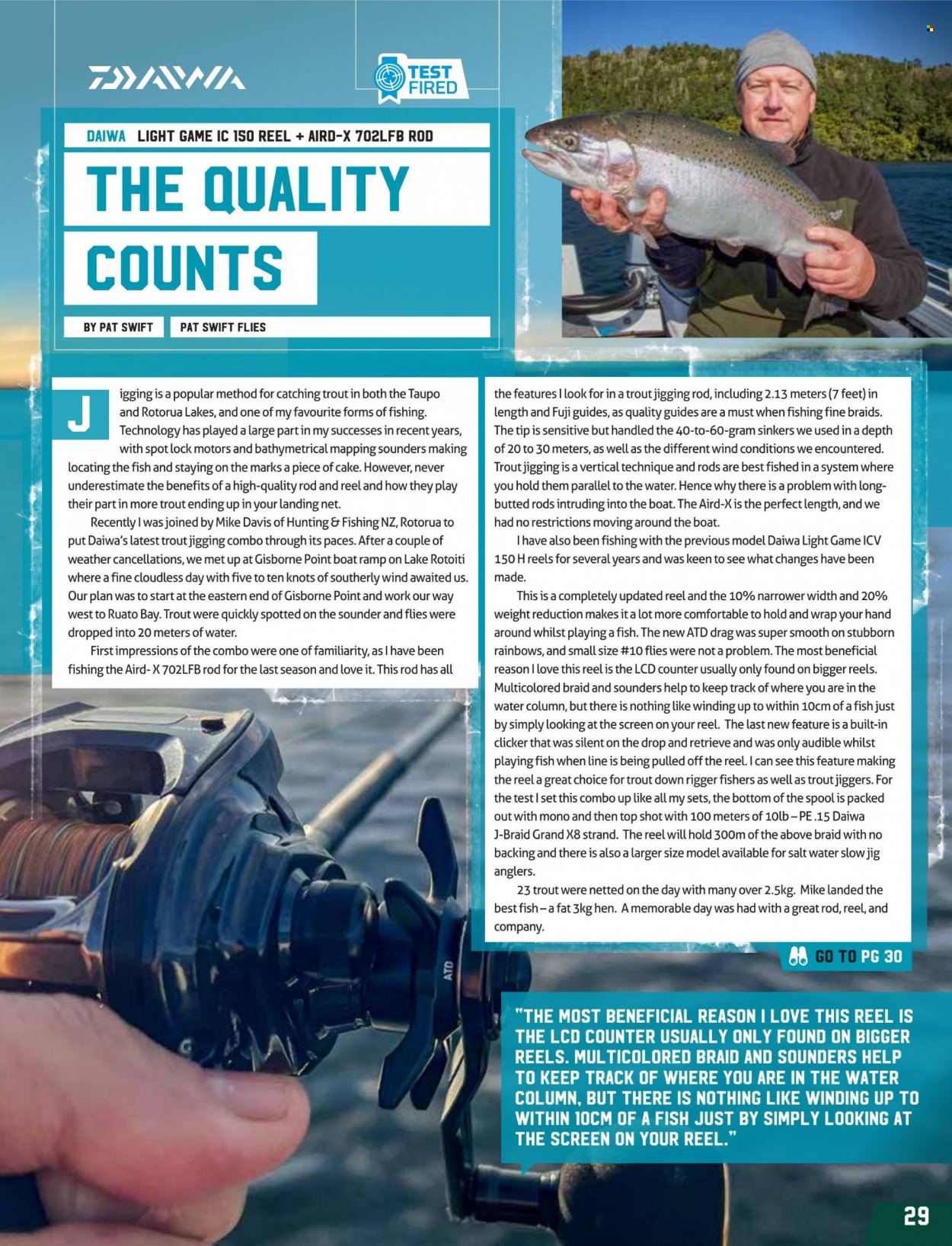 Hunting & Fishing mailer . Page 29.