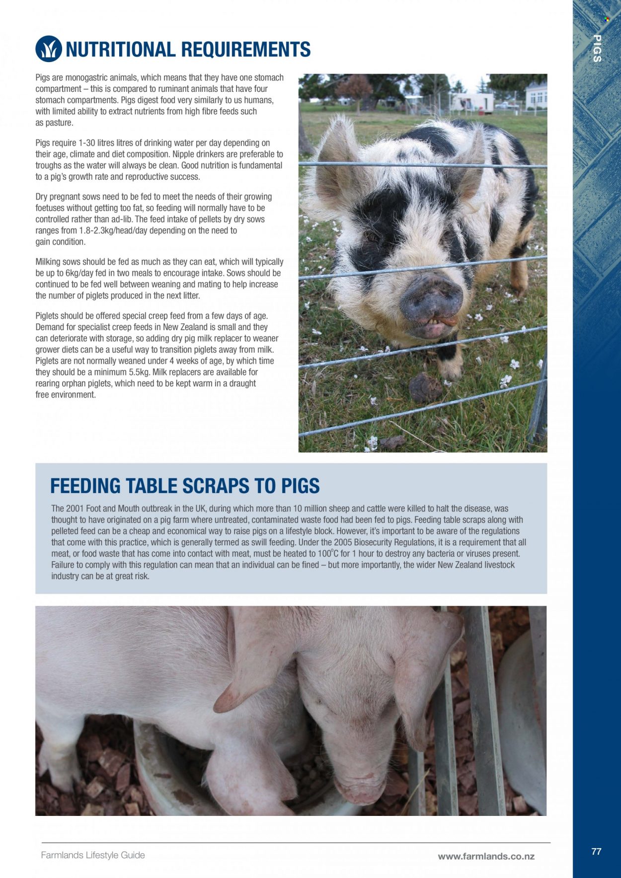 Farmlands mailer . Page 77.