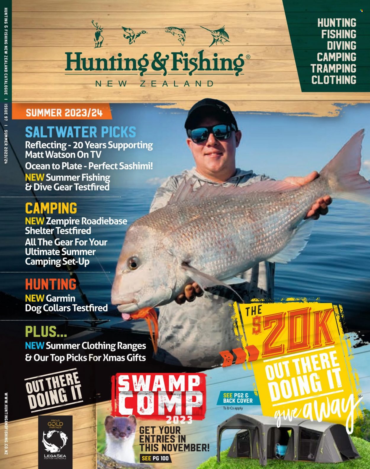 Hunting & Fishing mailer . Page 1.