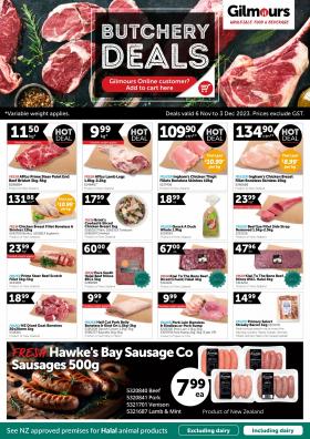 Gilmours - Monthly Butchery Deals
