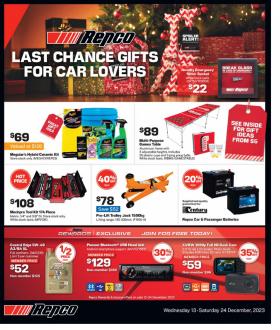 Repco - Last Chance Gifts For Car Lovers