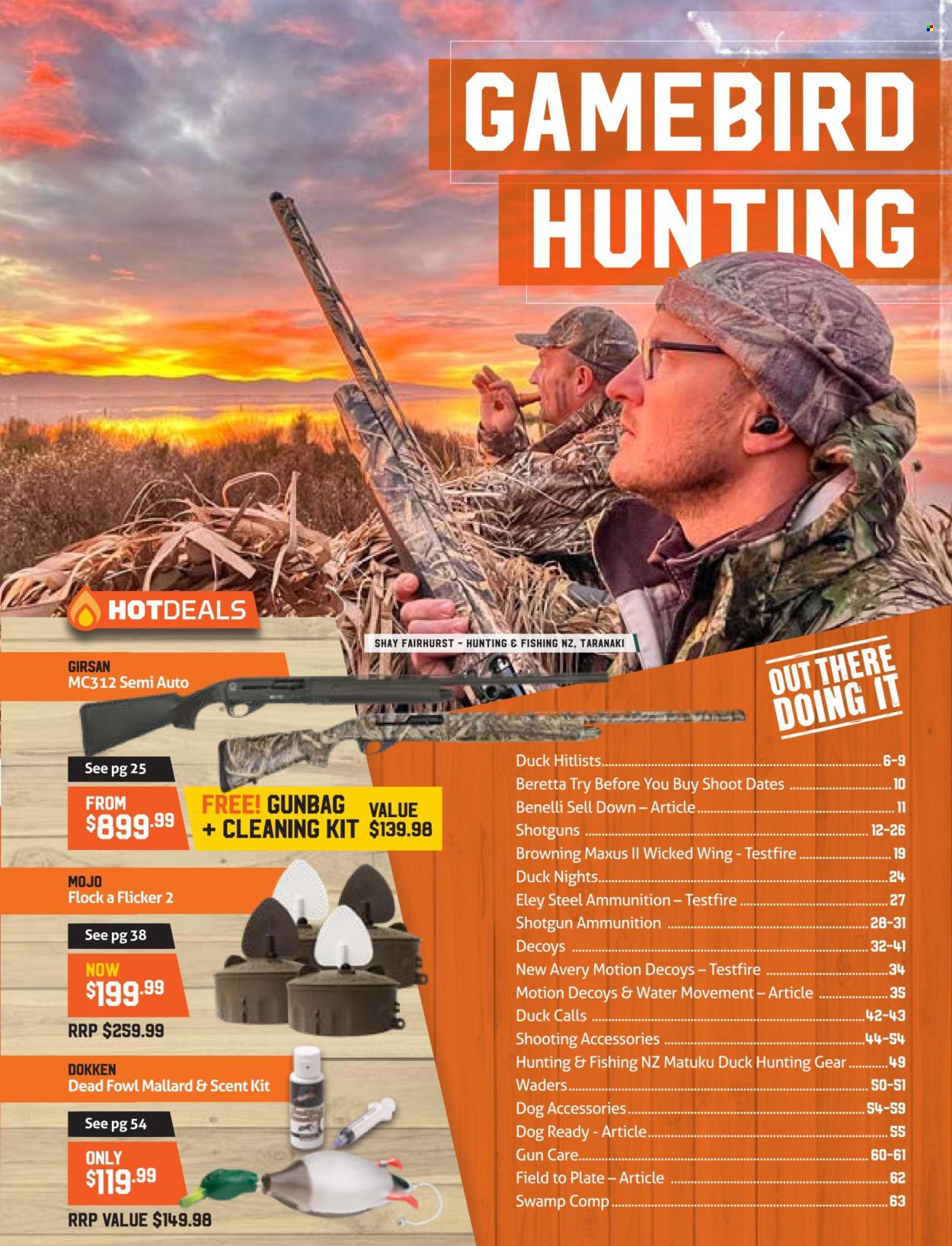 Hunting & Fishing mailer . Page 5.