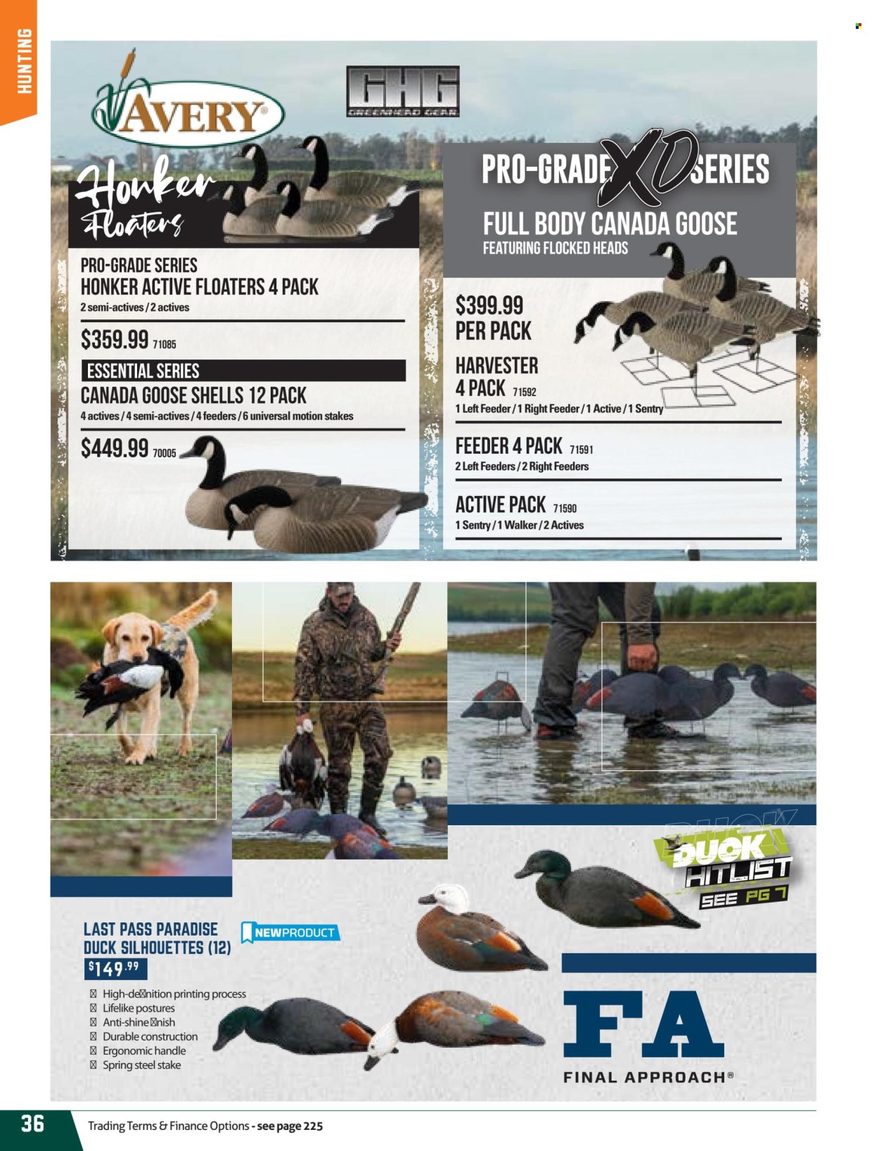 Hunting & Fishing mailer . Page 36.