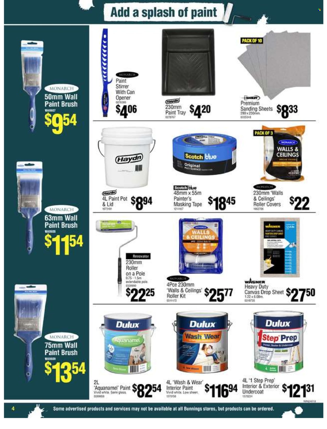 Bunnings Warehouse mailer  - 06.03.2024 - 30.03.2024. Page 4.