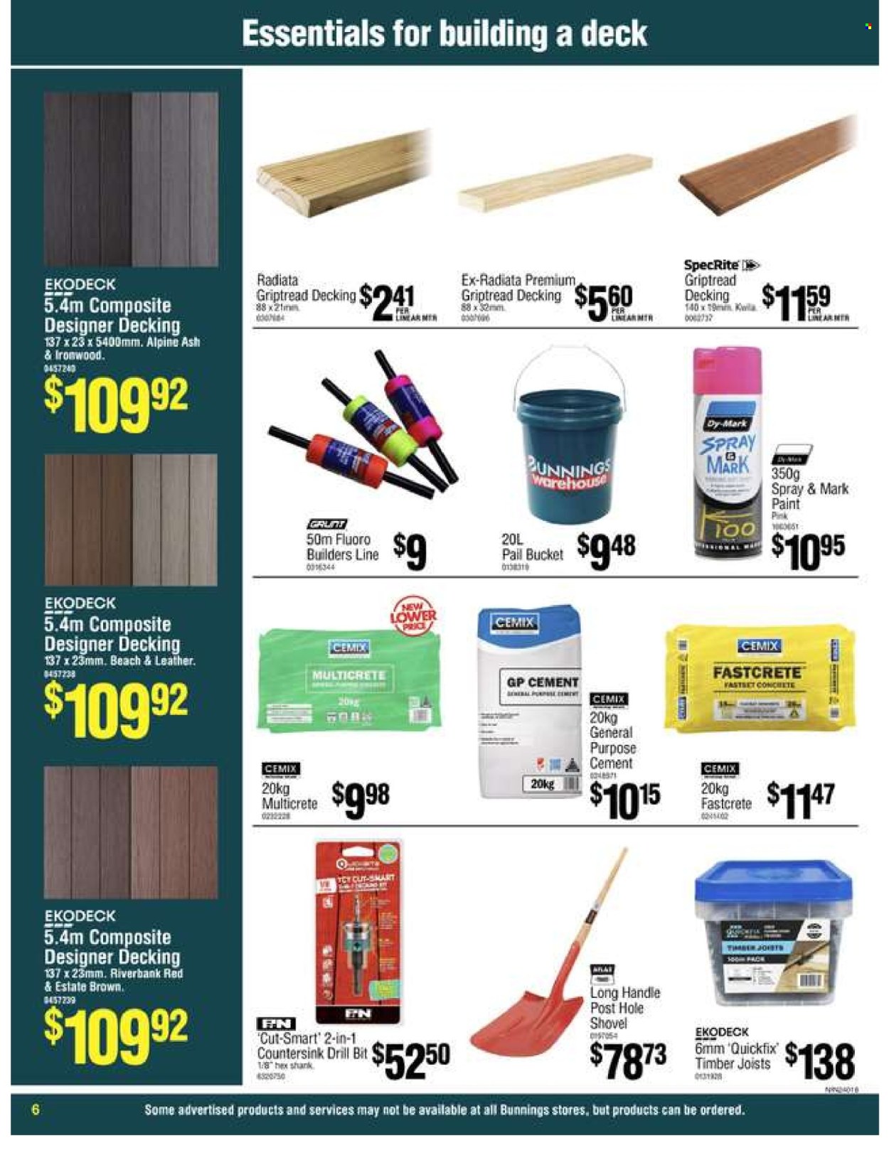 Bunnings Warehouse mailer  - 06.03.2024 - 30.03.2024. Page 6.