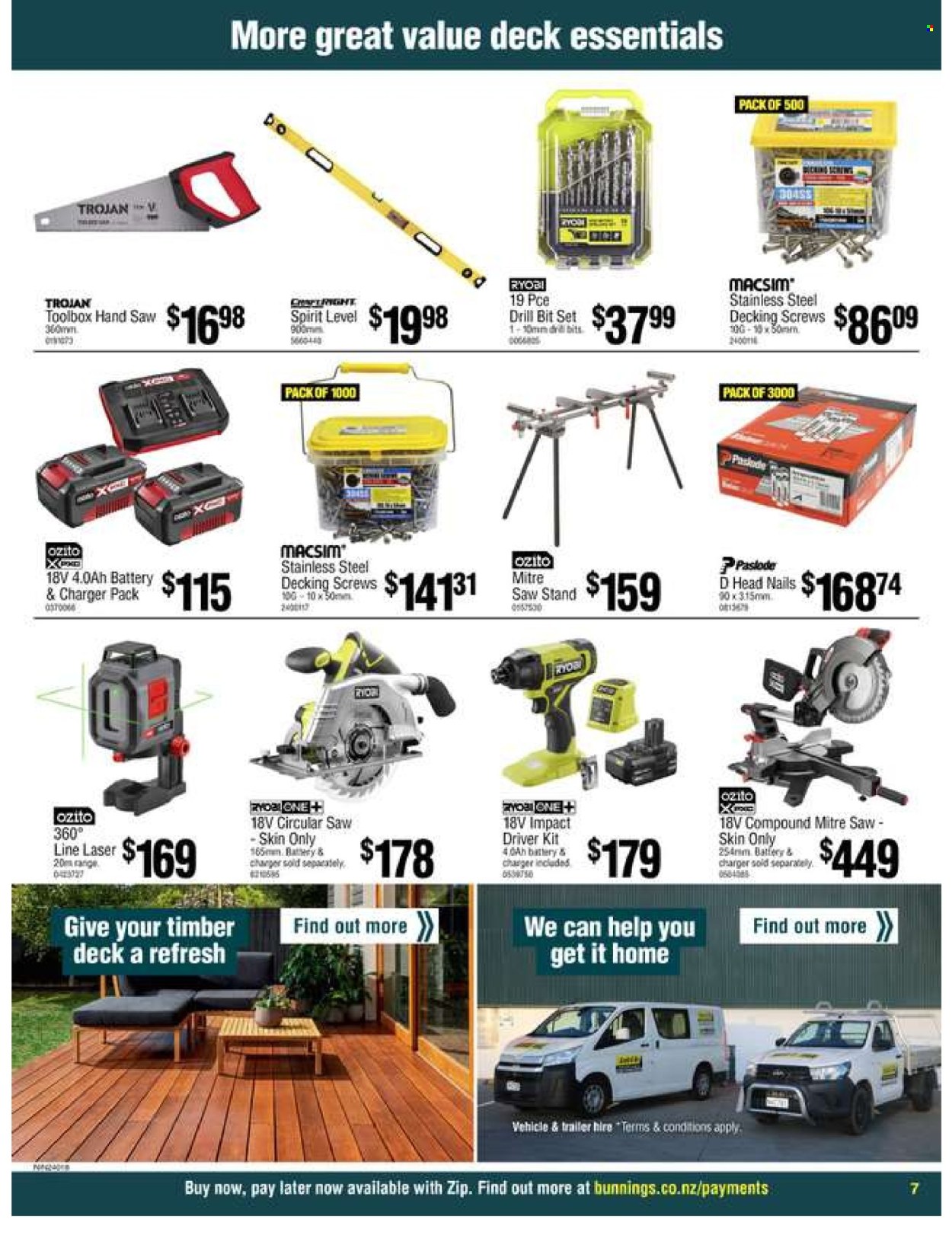 Bunnings Warehouse mailer  - 06.03.2024 - 30.03.2024. Page 7.