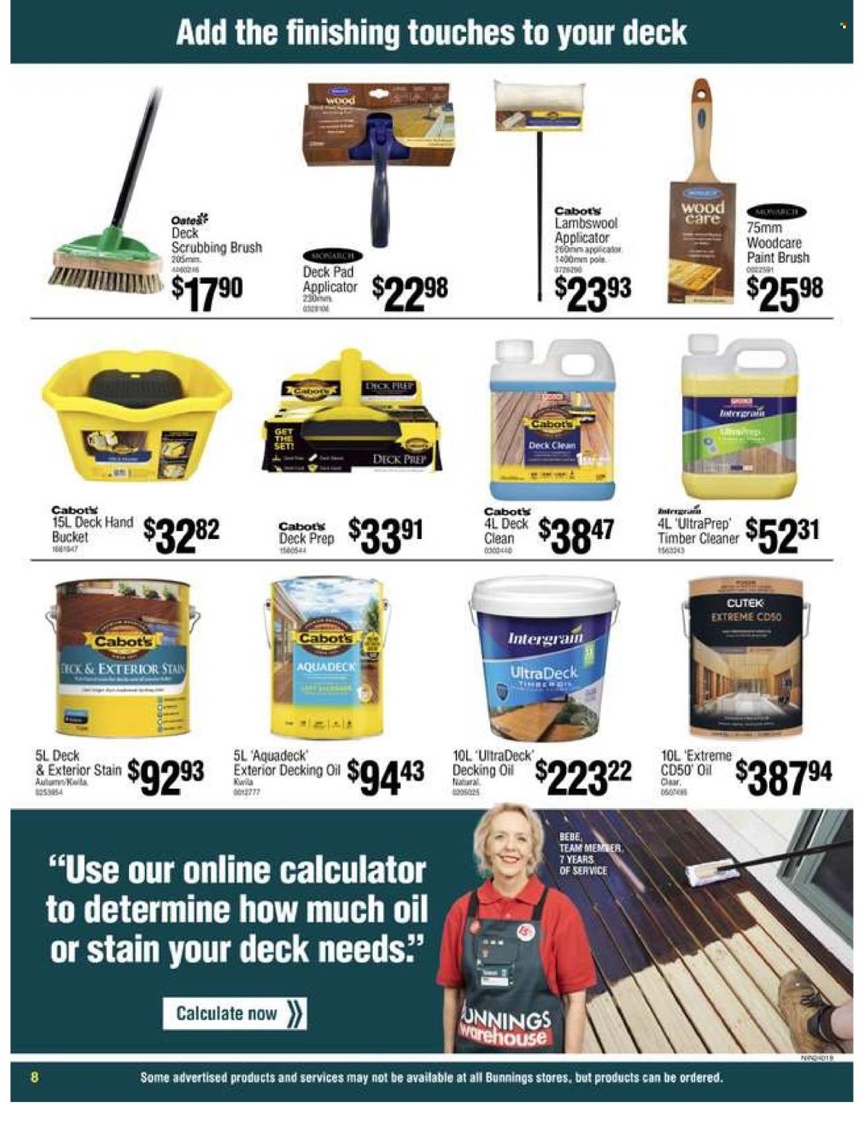 Bunnings Warehouse mailer  - 06.03.2024 - 30.03.2024. Page 8.