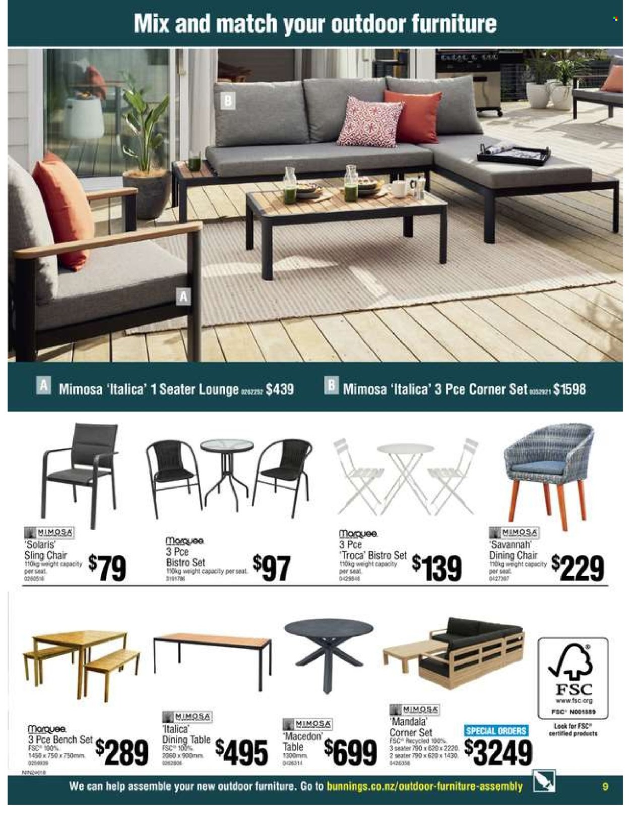 Bunnings Warehouse mailer  - 06.03.2024 - 30.03.2024. Page 9.