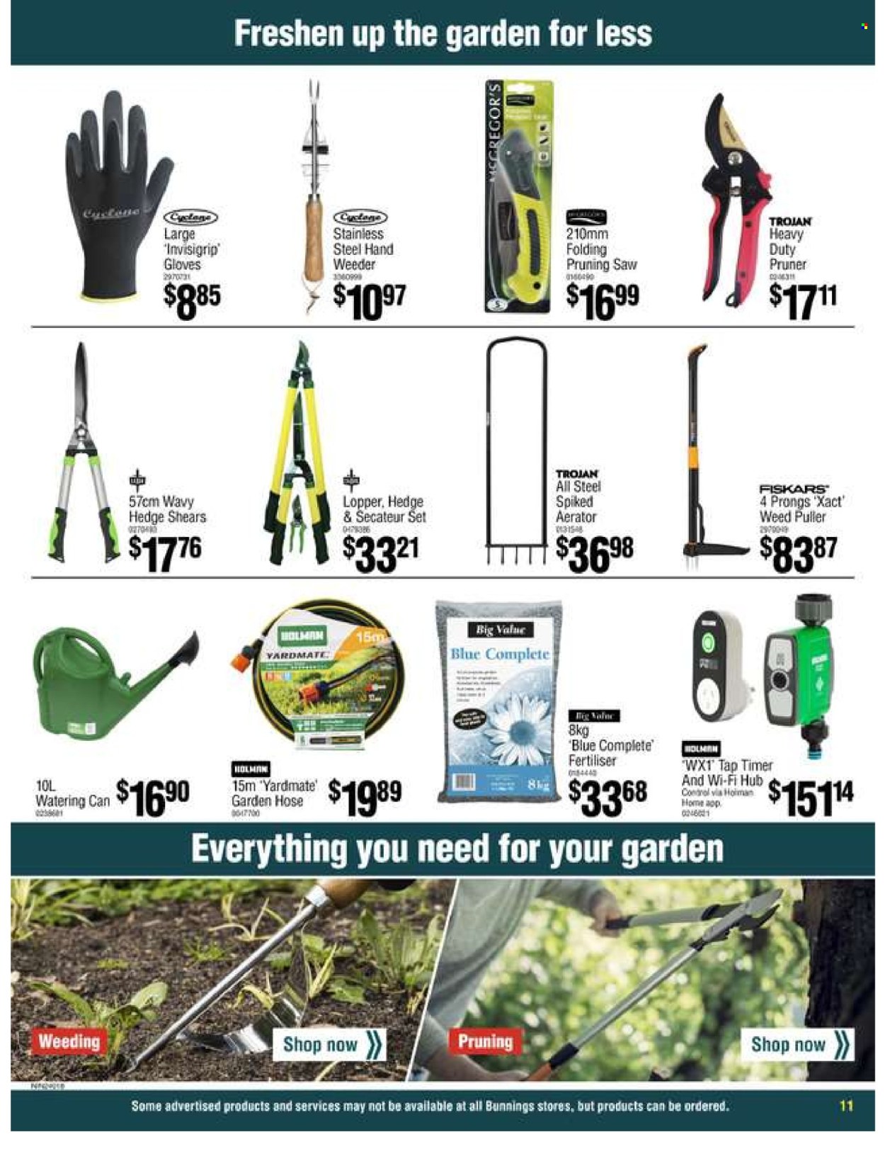 Bunnings Warehouse mailer  - 06.03.2024 - 30.03.2024. Page 11.