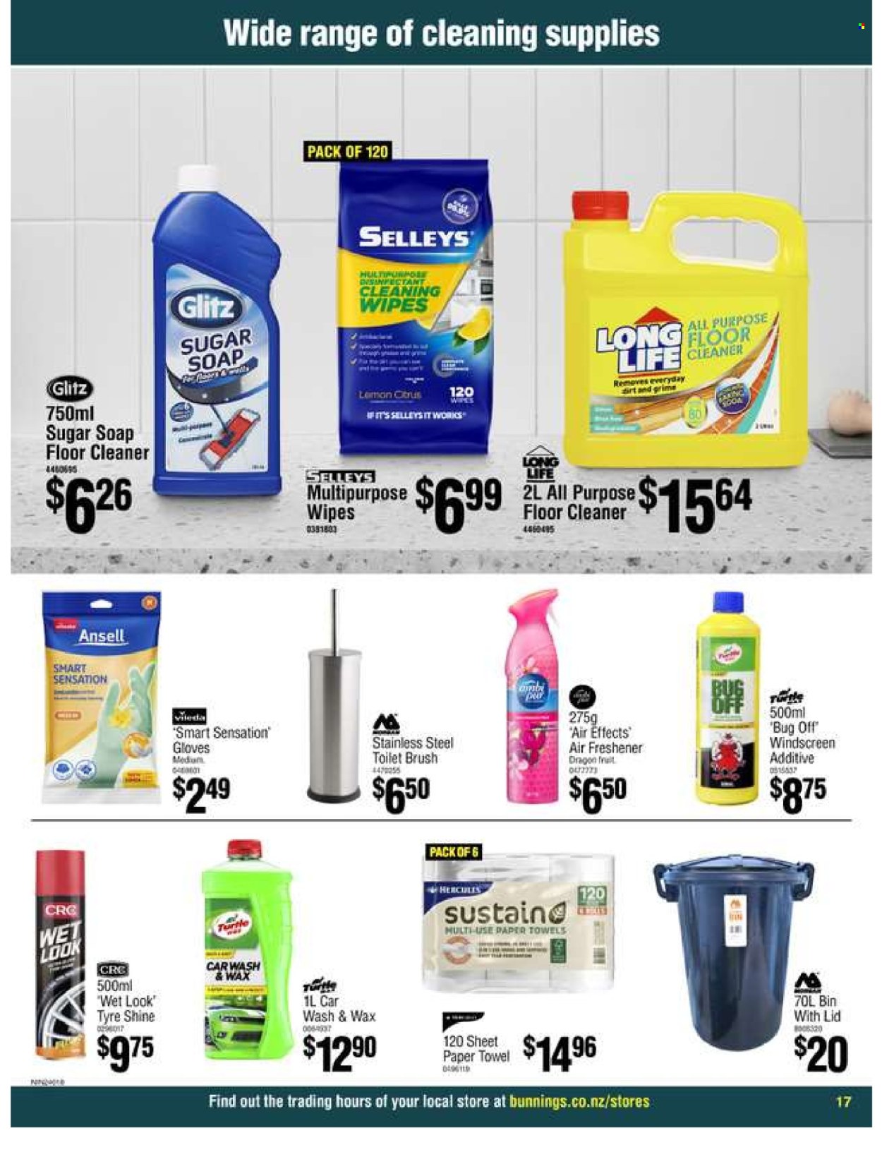 Bunnings Warehouse mailer  - 06.03.2024 - 30.03.2024. Page 17.