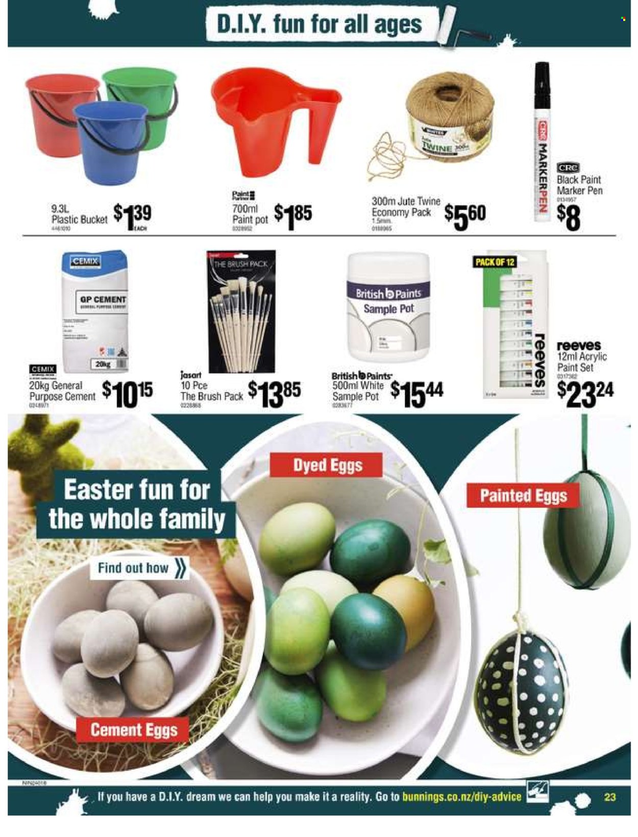 Bunnings Warehouse mailer  - 06.03.2024 - 30.03.2024. Page 23.