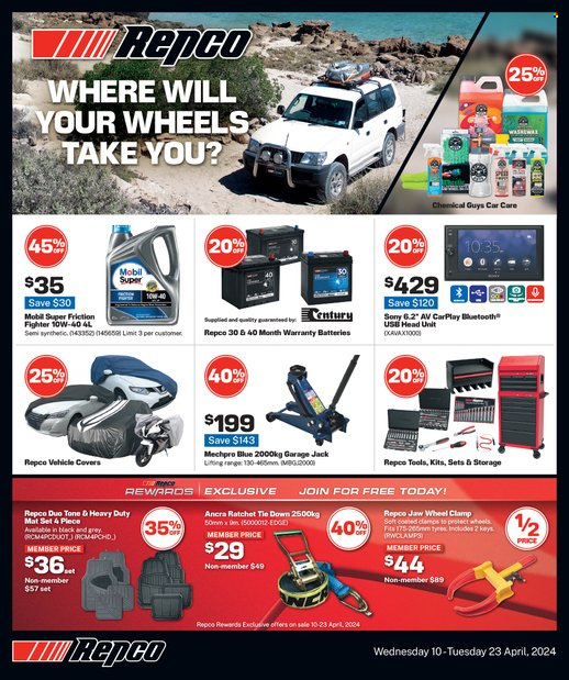 Repco mailer  - 10.04.2024 - 23.04.2024. Page 1.