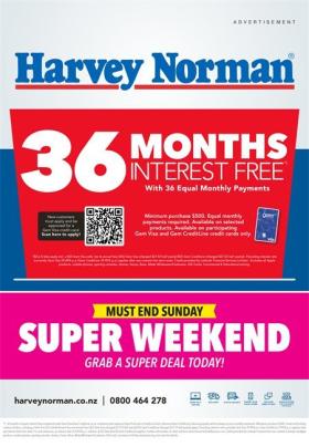 Harvey Norman - Super weekend