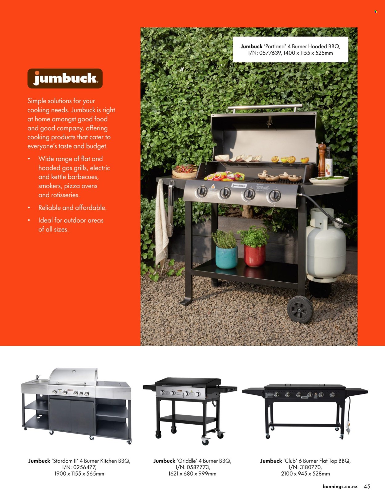Bunnings Warehouse mailer . Page 45. Page 45