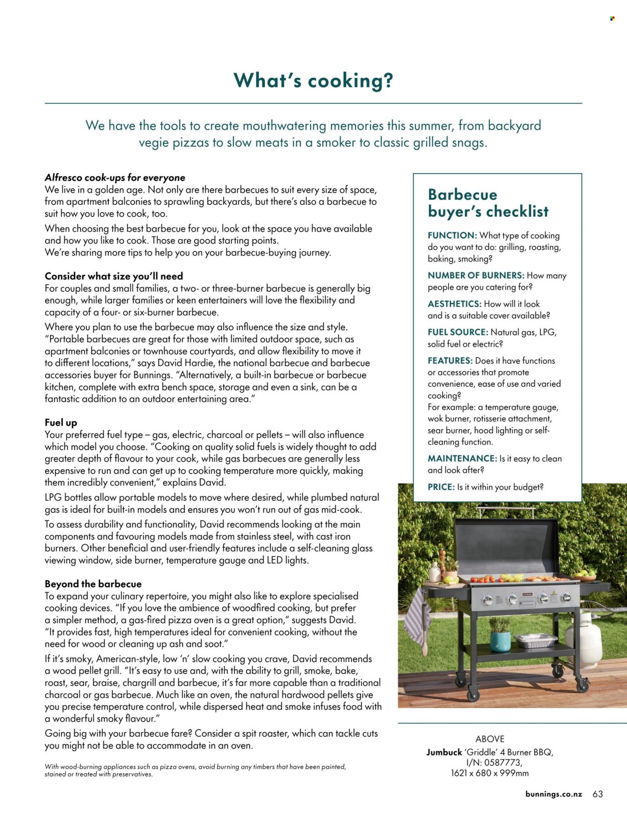 Bunnings Warehouse mailer . Page 63. Page 63