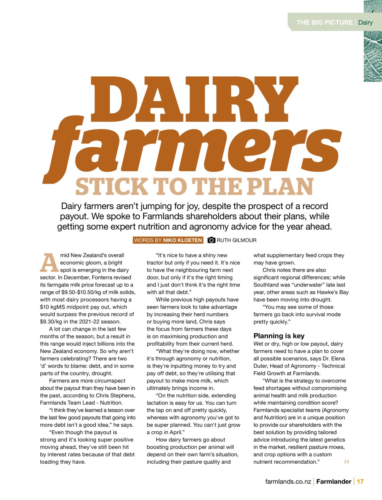 Farmlands mailer . Page 19.