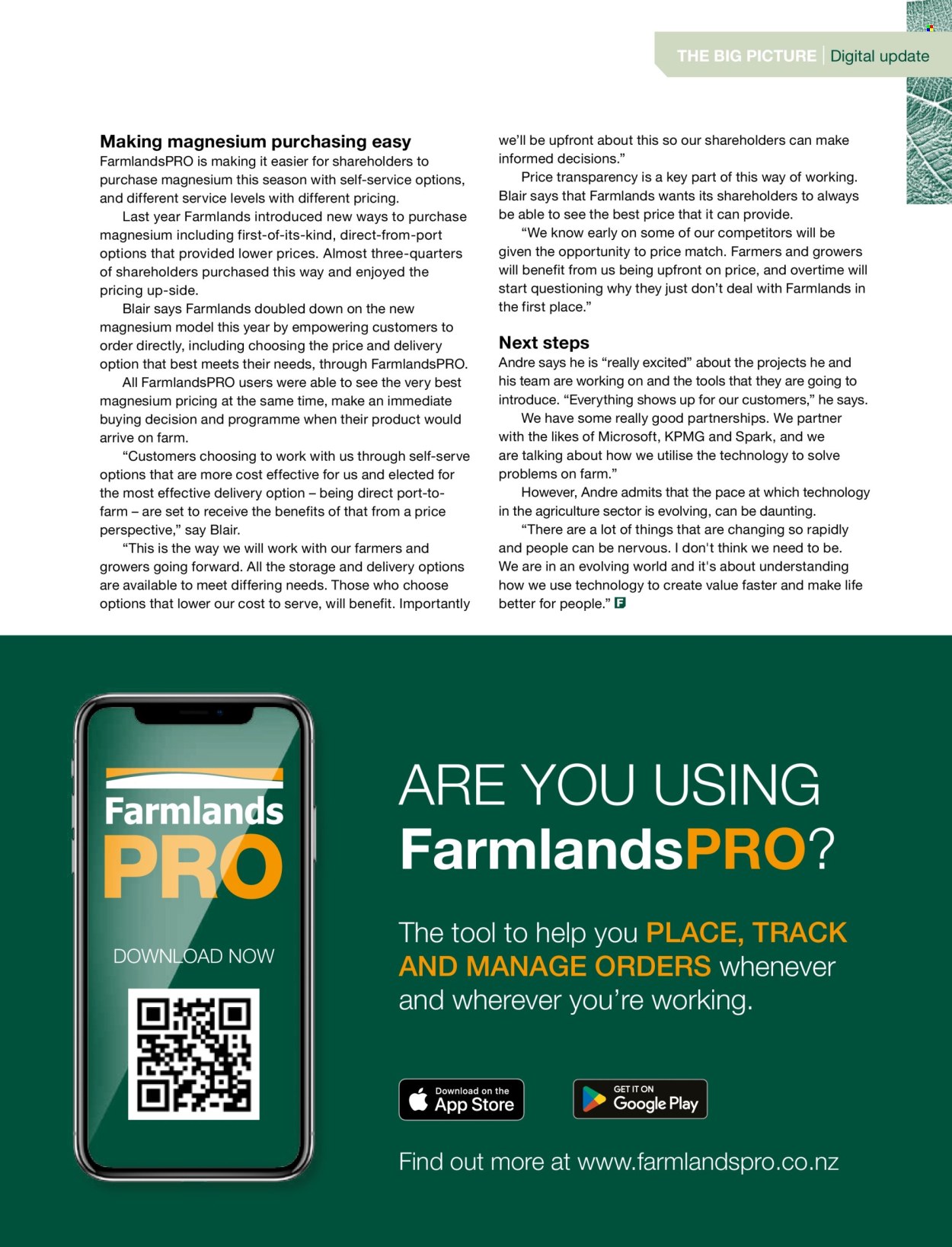Farmlands mailer . Page 41.