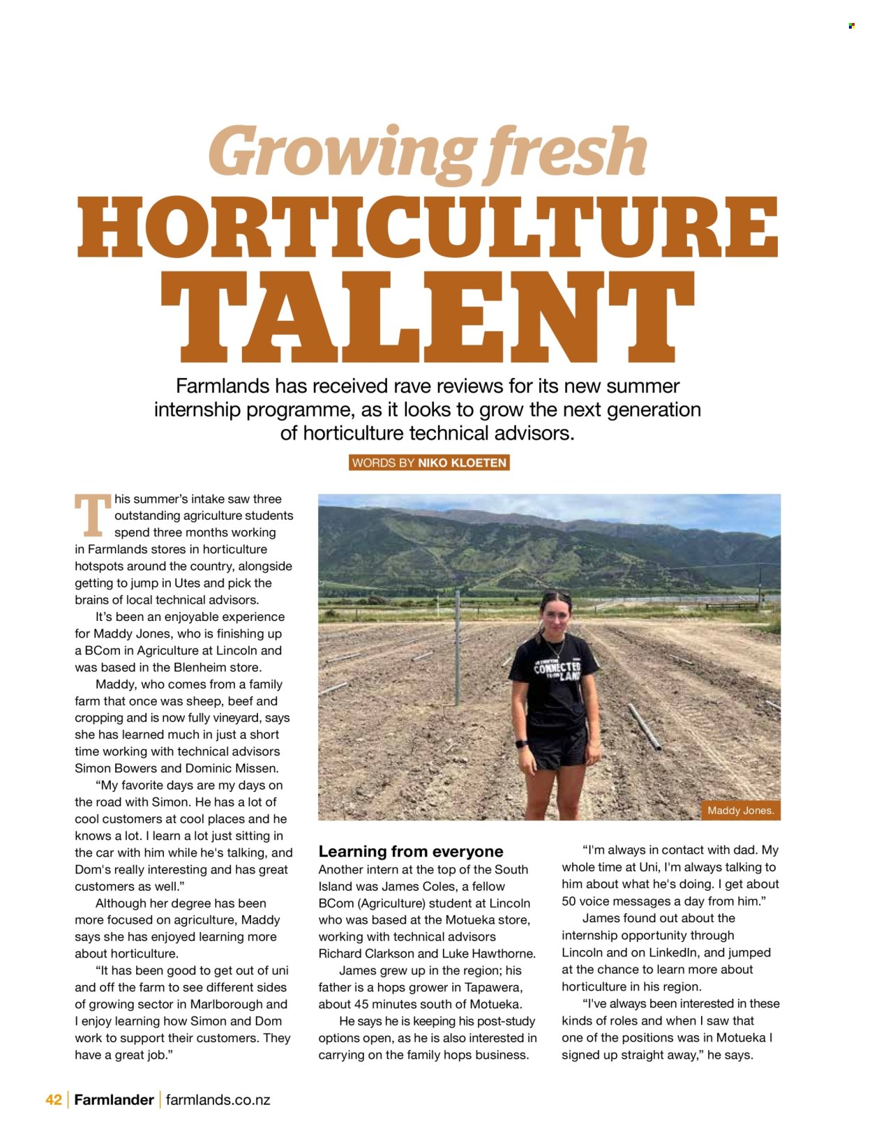 Farmlands mailer . Page 44.