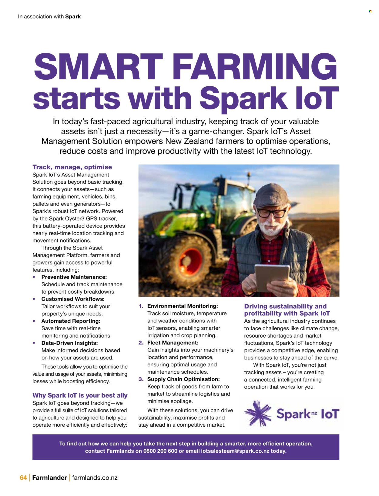 Farmlands mailer . Page 66.