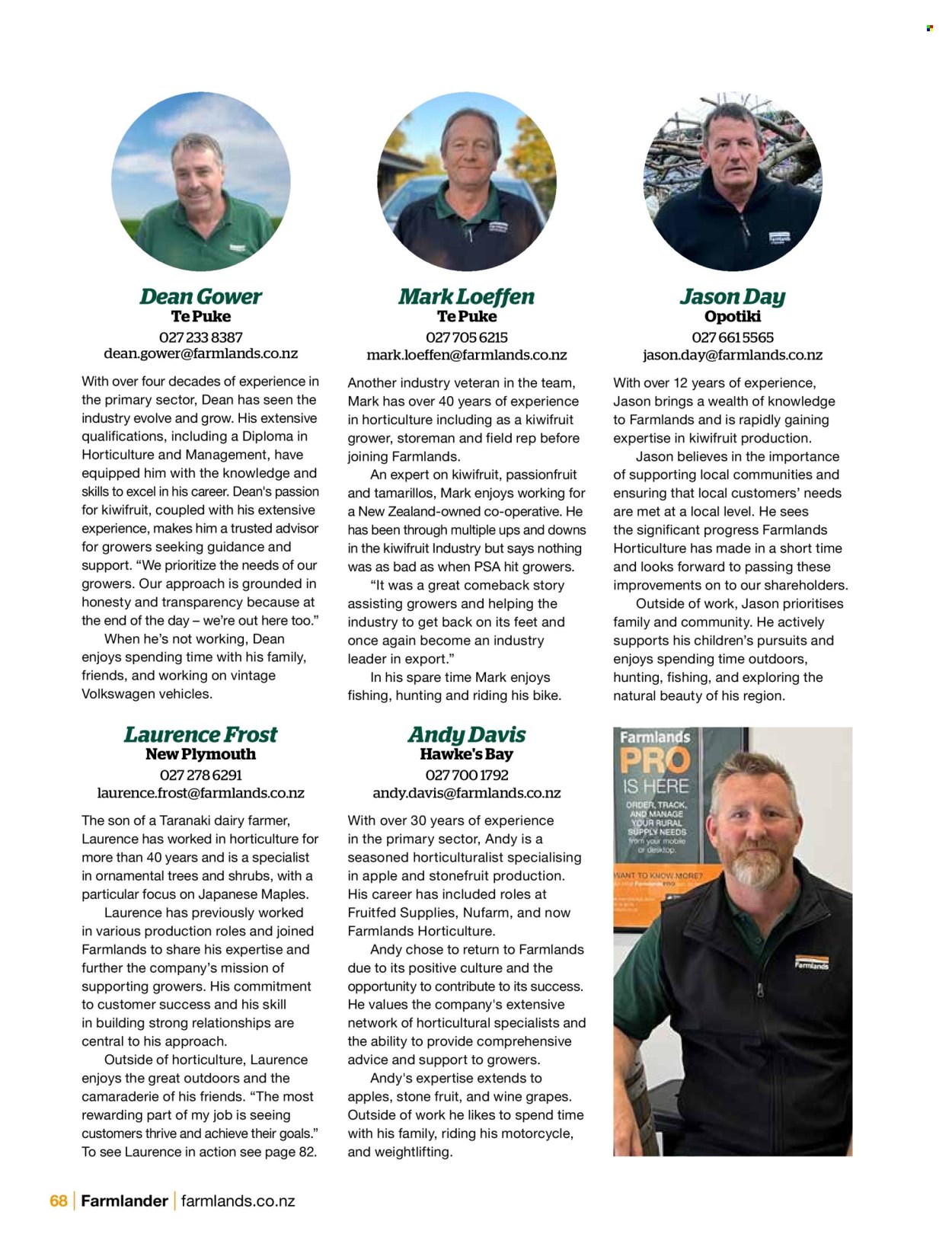 Farmlands mailer . Page 70.