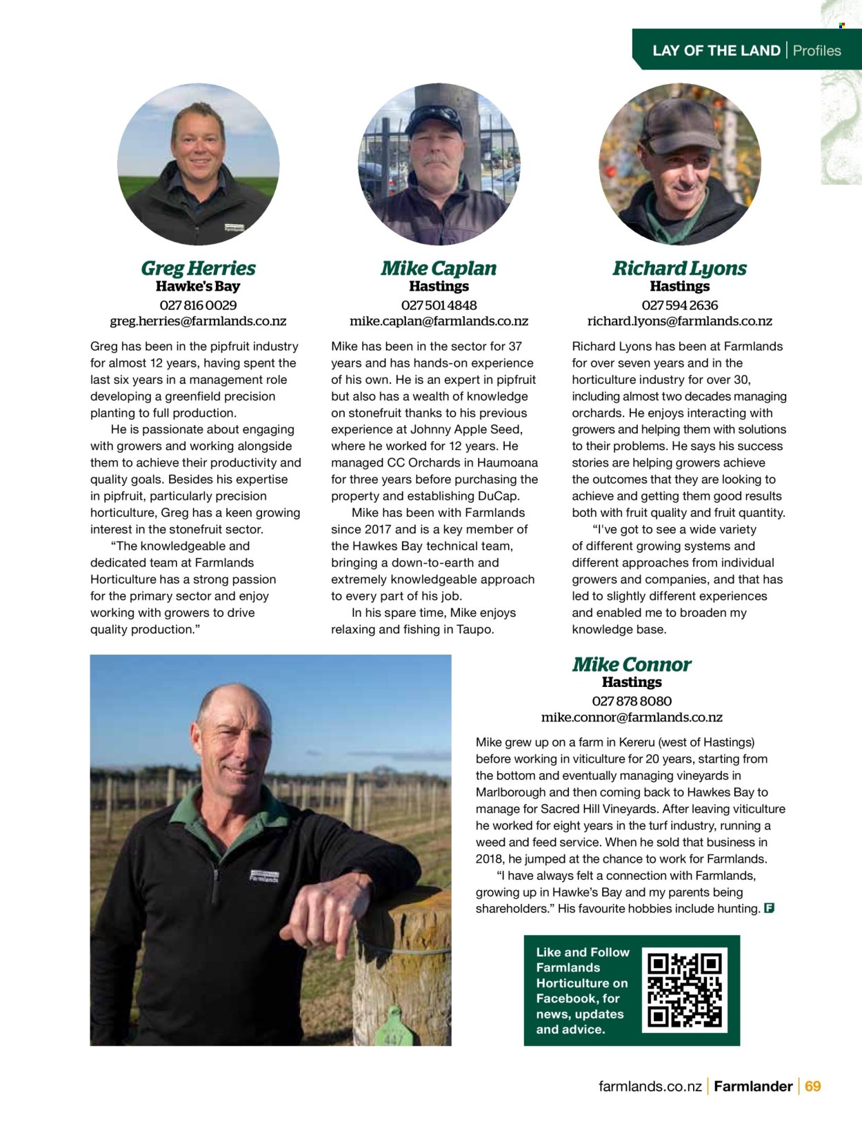 Farmlands mailer . Page 71.