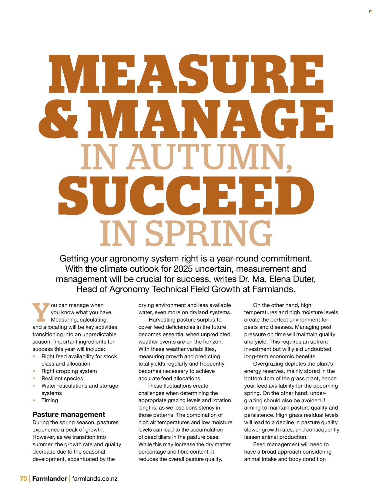 Farmlands mailer . Page 72.