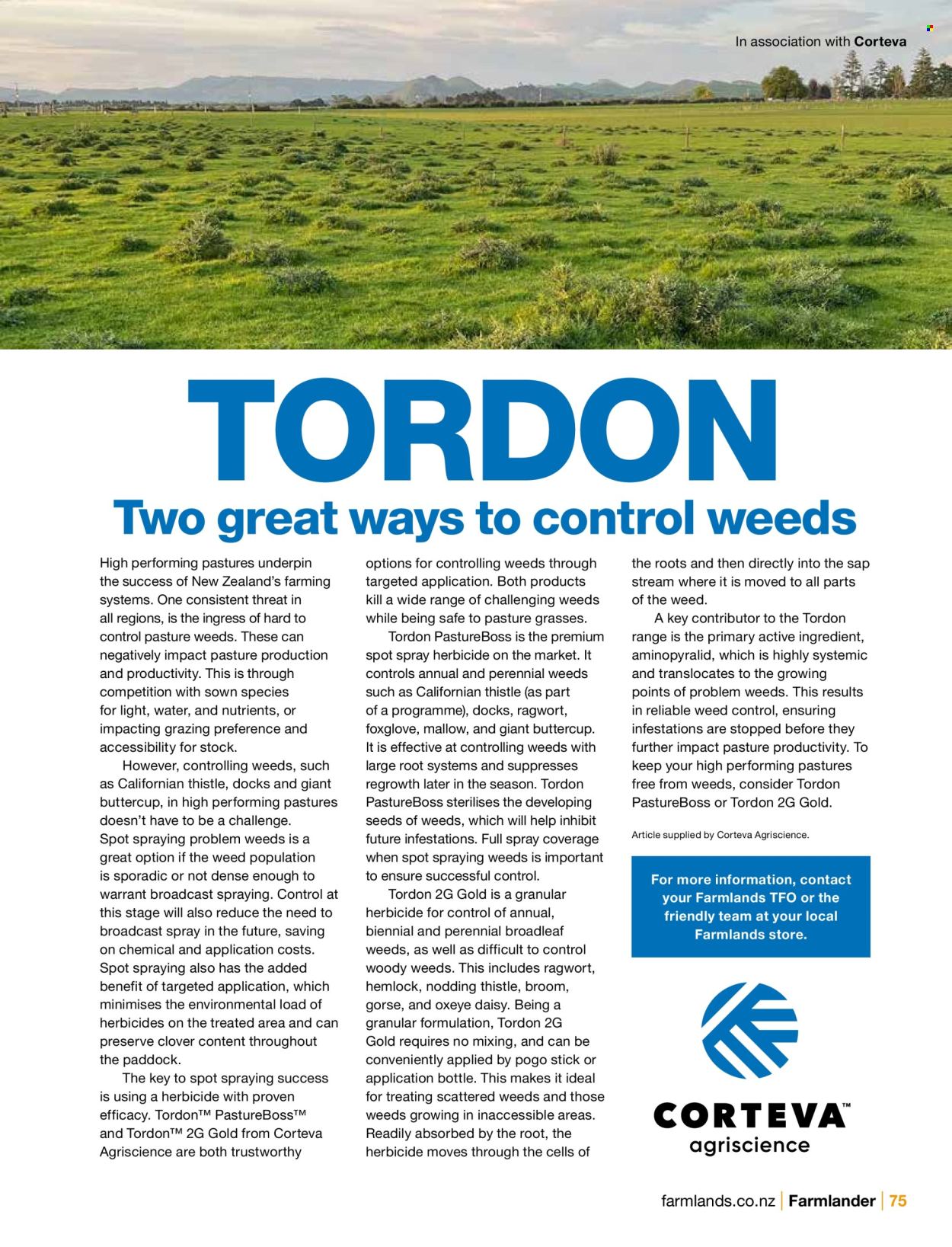 Farmlands mailer . Page 77.