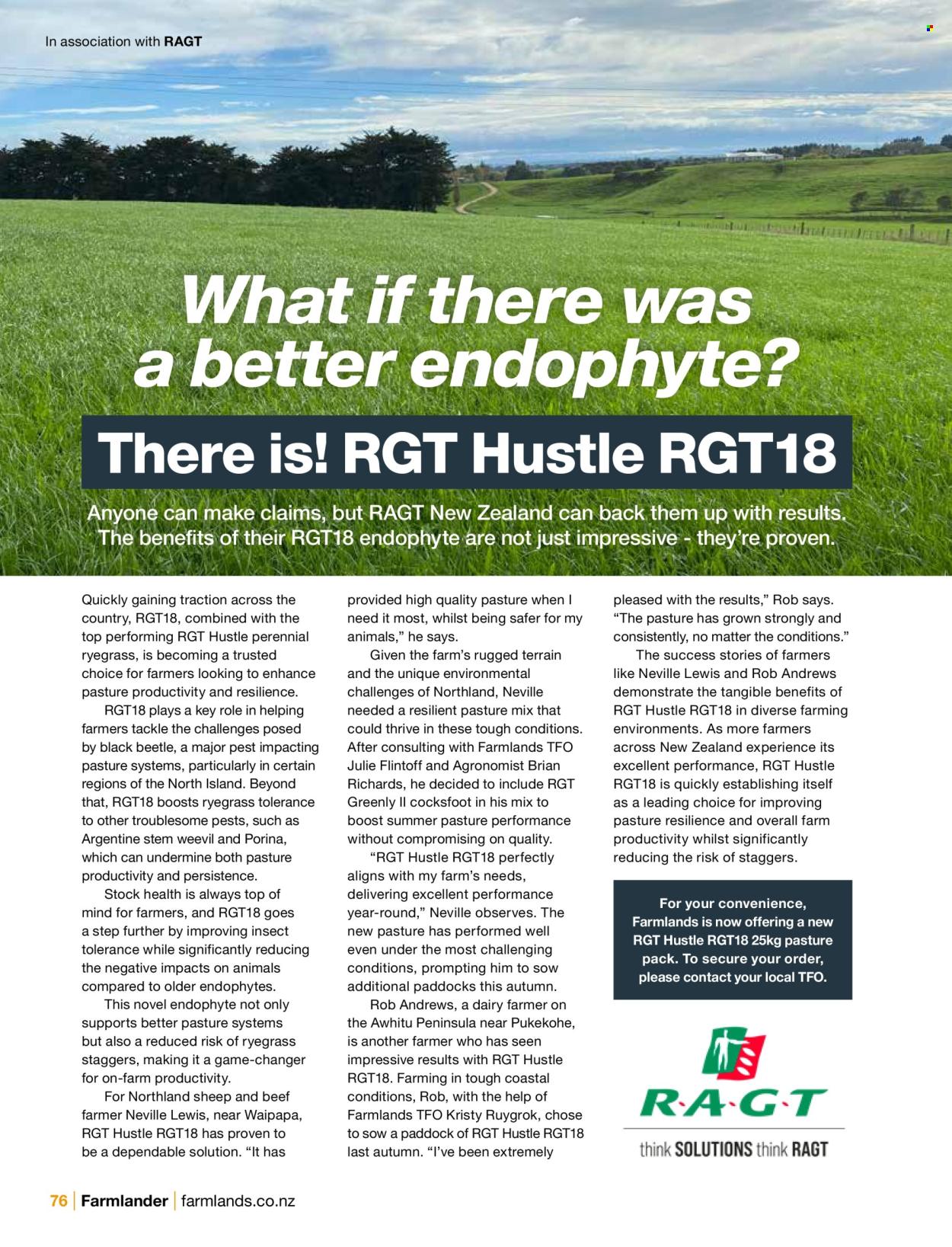 Farmlands mailer . Page 78.