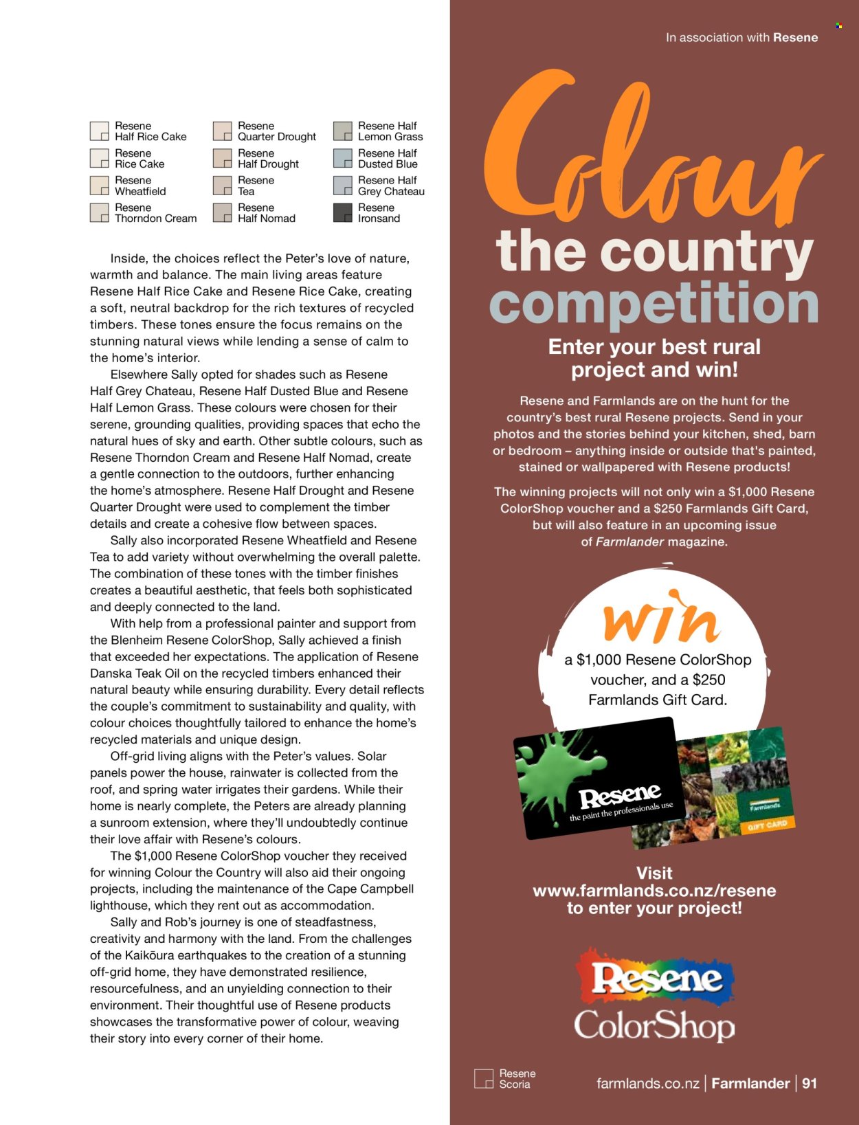 Farmlands mailer . Page 93.