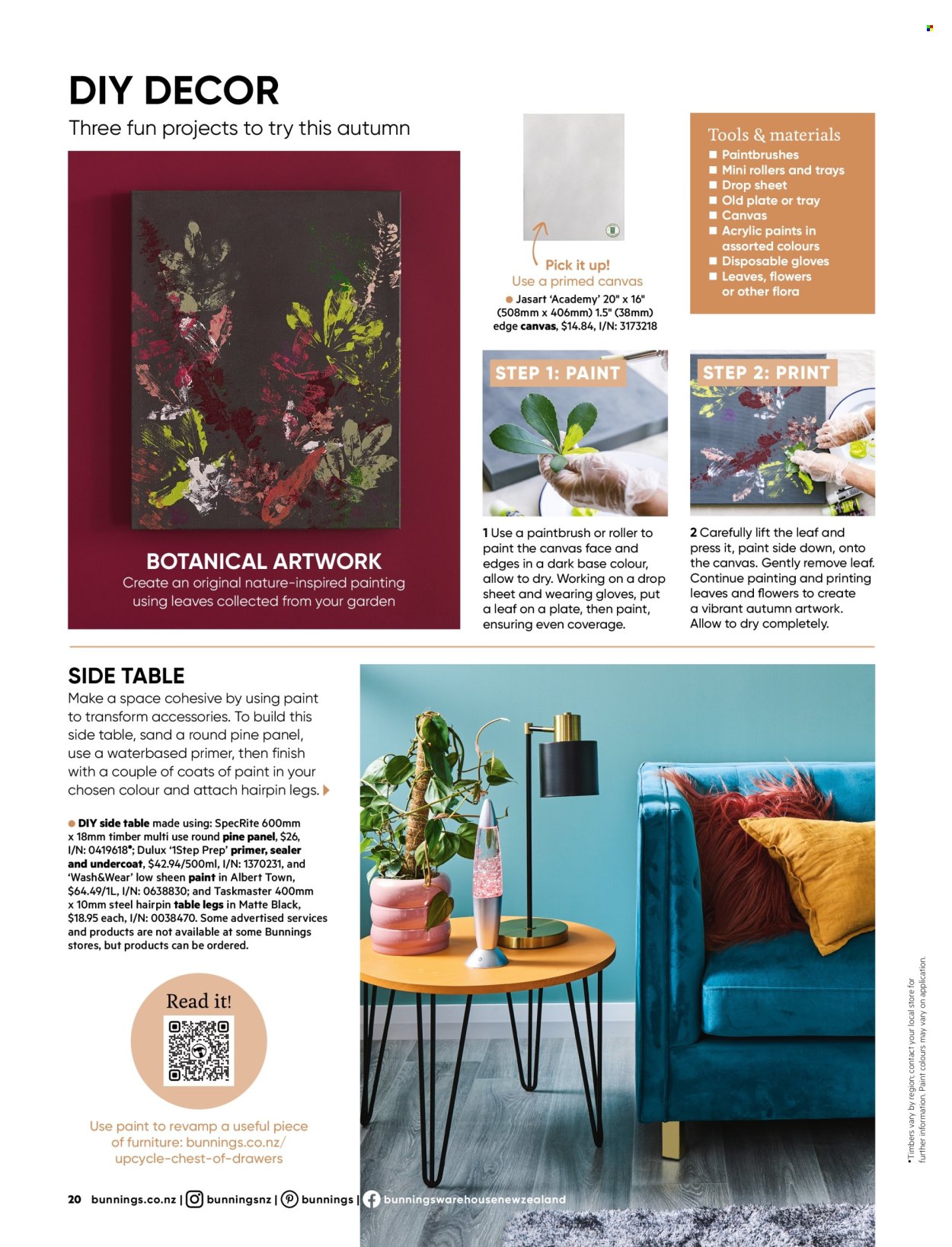 Bunnings Warehouse mailer . Page 20.