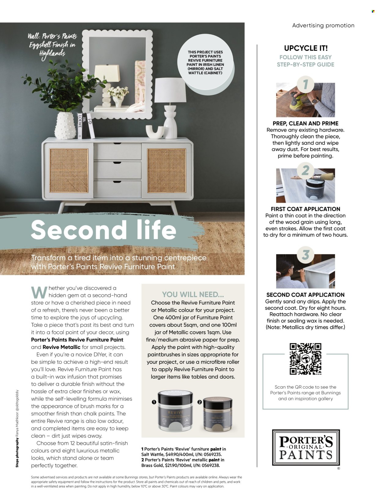 Bunnings Warehouse mailer . Page 21.