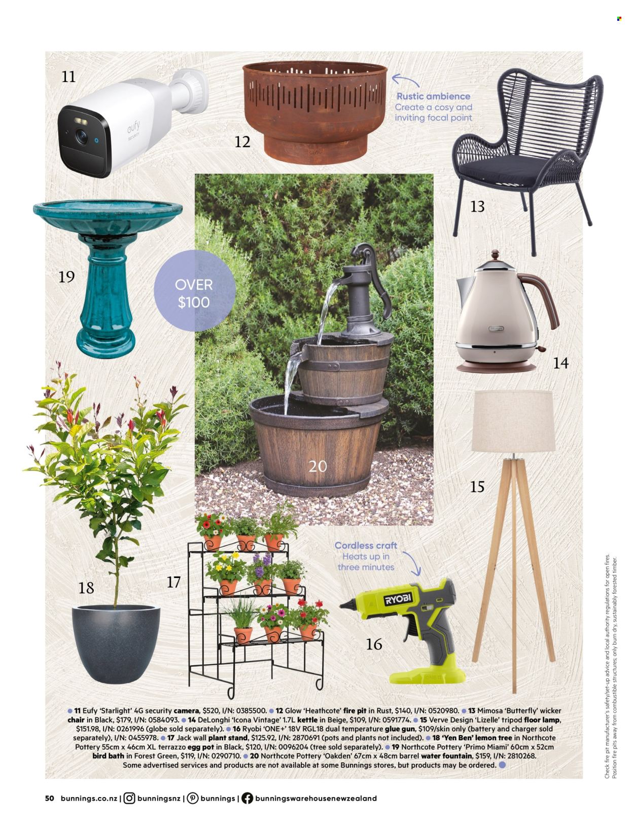 Bunnings Warehouse mailer . Page 50.