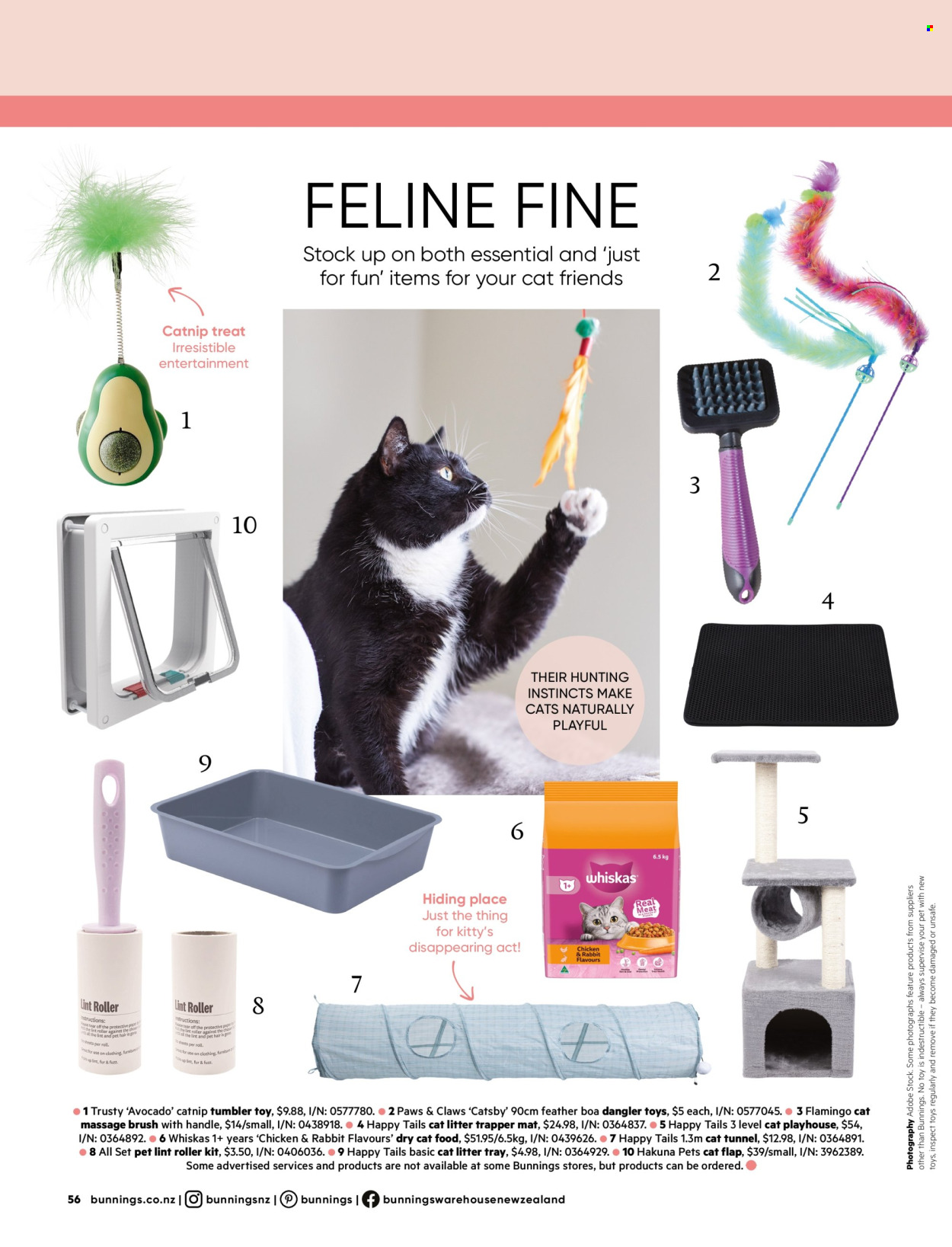 Bunnings Warehouse mailer . Page 56.