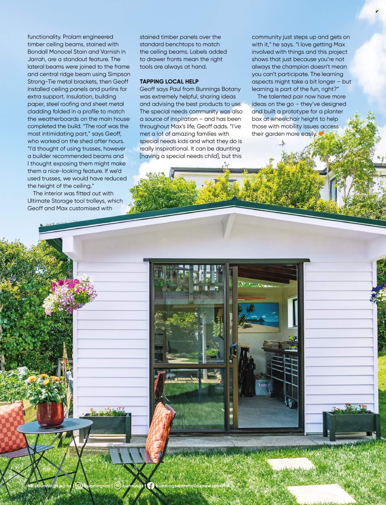 Bunnings Warehouse mailer . Page 60.