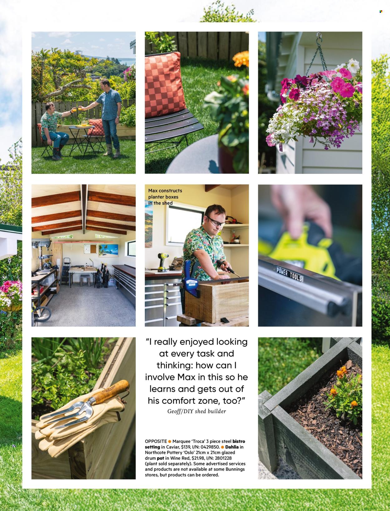 Bunnings Warehouse mailer . Page 61.