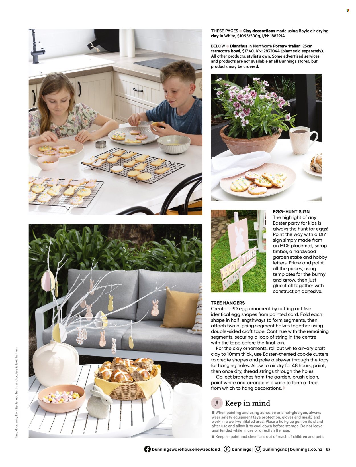 Bunnings Warehouse mailer . Page 67.