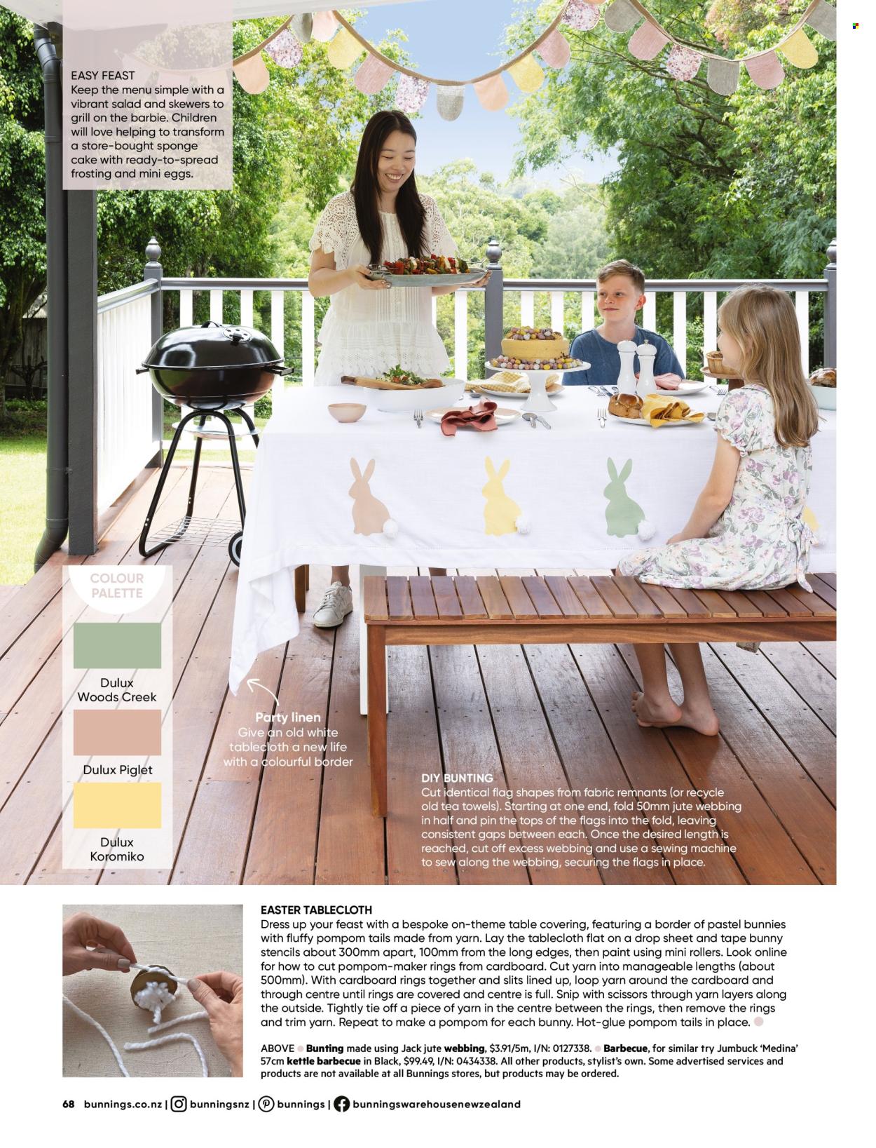 Bunnings Warehouse mailer . Page 68.