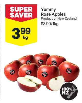 Yummy Rose Apples