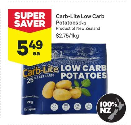 Carb-Lite Low Carb Potatoes 2kg