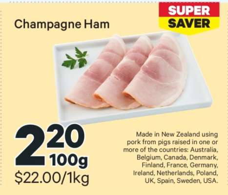 Champagne Ham