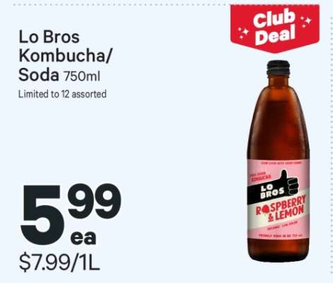 Lo Bros Kombucha/Soda
