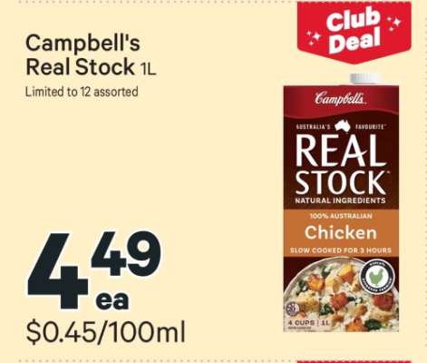 Campbell's Real Stock 1L