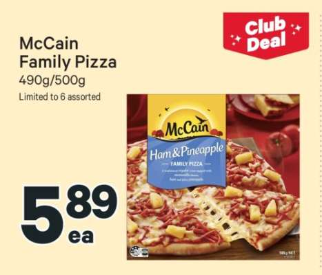 McCain Family Pizza